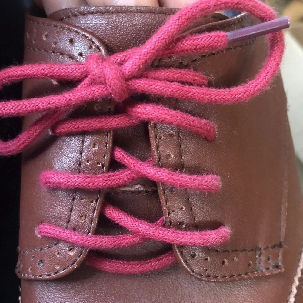 LOAKS wing tip brown leather comfort‎ loafers mens 12